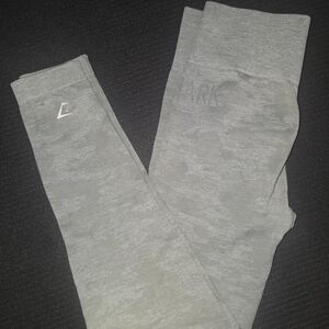 Gray Camouflage Leggings